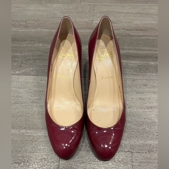 Christian Louboutin Patent Leather Heels - Picture 1 of 7
